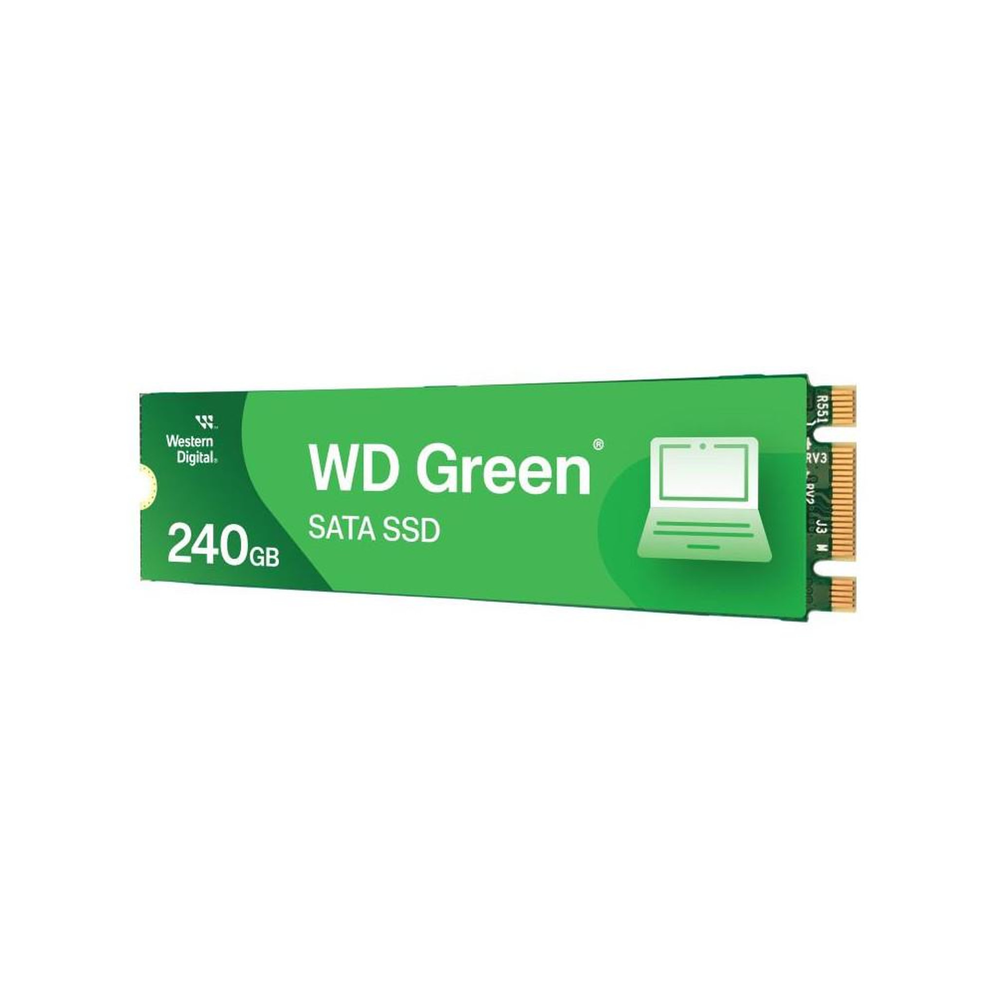 Western Digital Ssd interne western digital wd green wds240g3g0b 240 go m.2 2280 sata 6 gb/s