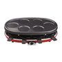 Voir la diapositive 3 : HKOENIG H.KoeNIG RP418 Appareil a raclette 8 personnes - Rouge