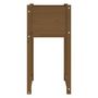 Voir la diapositive 4 : VIDAXL Jardiniere Marron miel 40x40x81 cm Bois massif de pin