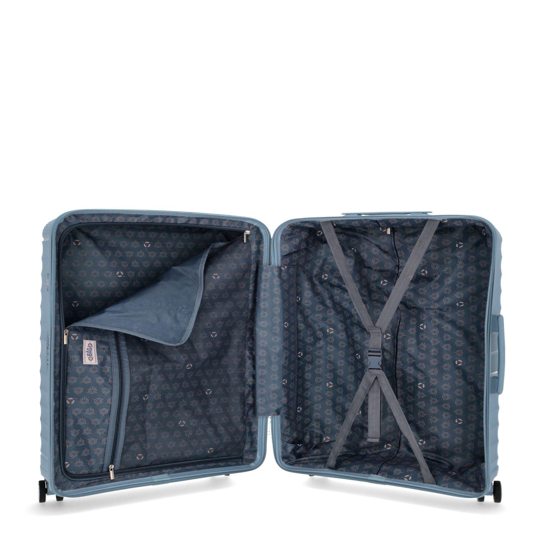 OBAGO Obago - lot de 3 - valises grand format, weekend et cabine vela. Coloris disponibles : Vert, Gris