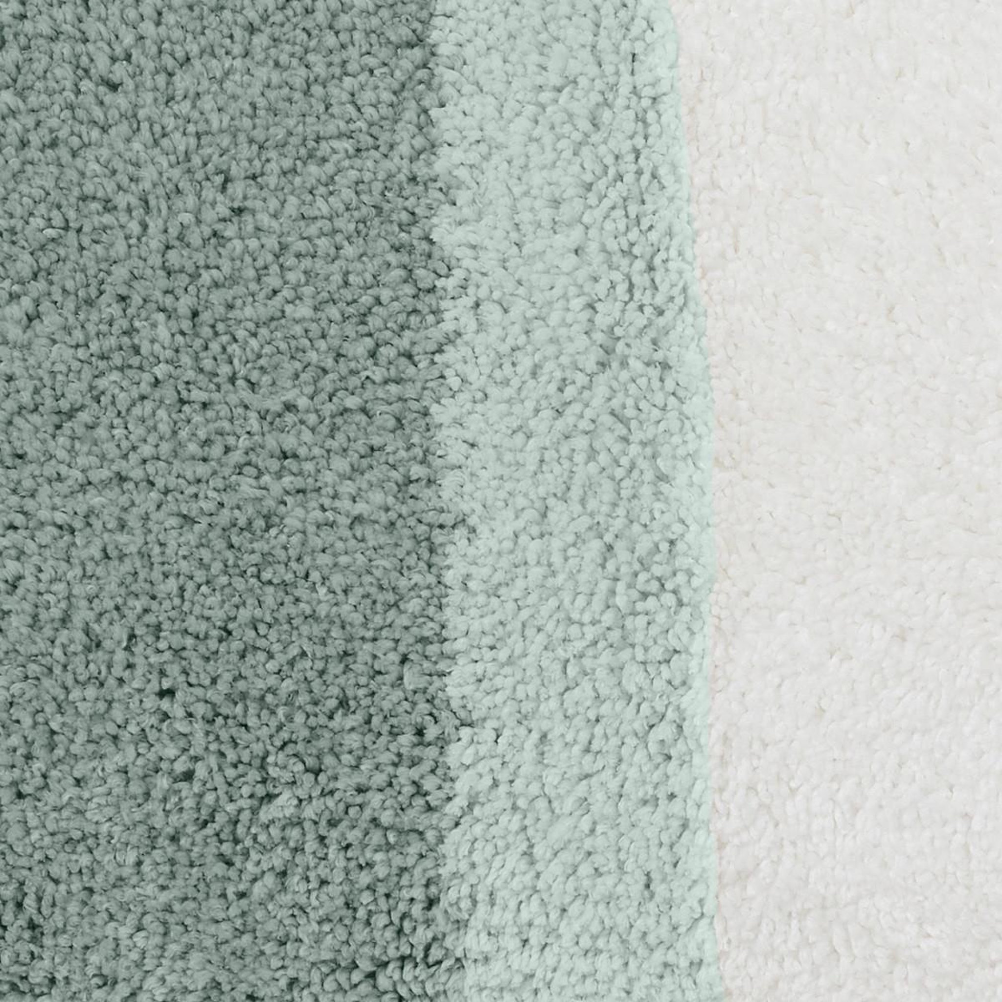 Voir la diapositive 4 : GUY LEVASSEUR Tapis de bain déco tricolore 60x120cm