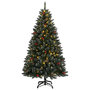 Voir la diapositive 2 : VIDAXL Sapin de Noël artificiel 300 LED 210 cm