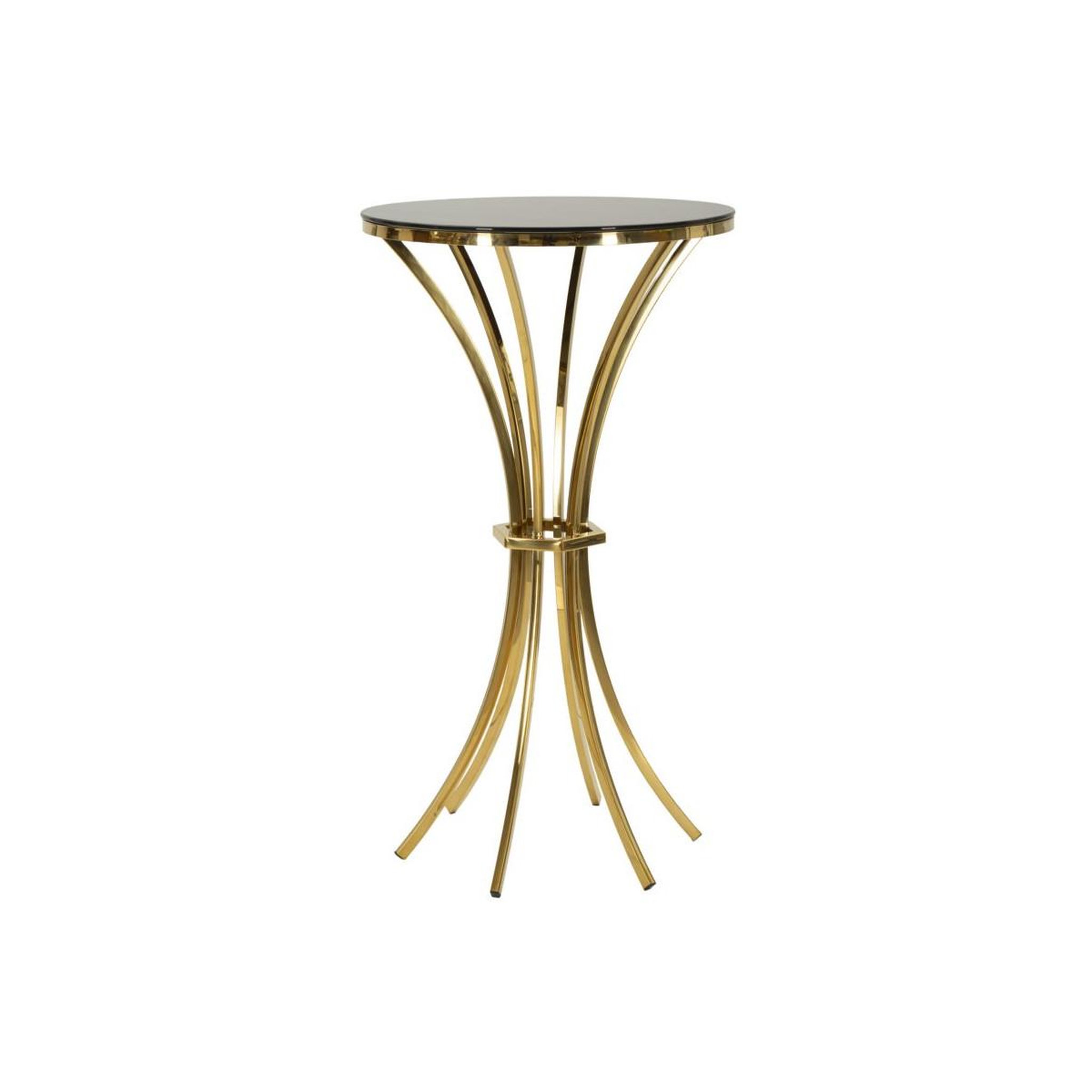 Paris Prix Table d'Appoint  Shanty  108cm Noir & Or