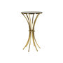 Voir la diapositive 1 : Paris Prix Table d'Appoint  Shanty  108cm Noir & Or