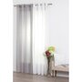 Voir la diapositive 4 : ATMOSPHERA Rideau Voilage  Rayure  140x240cm Blanc