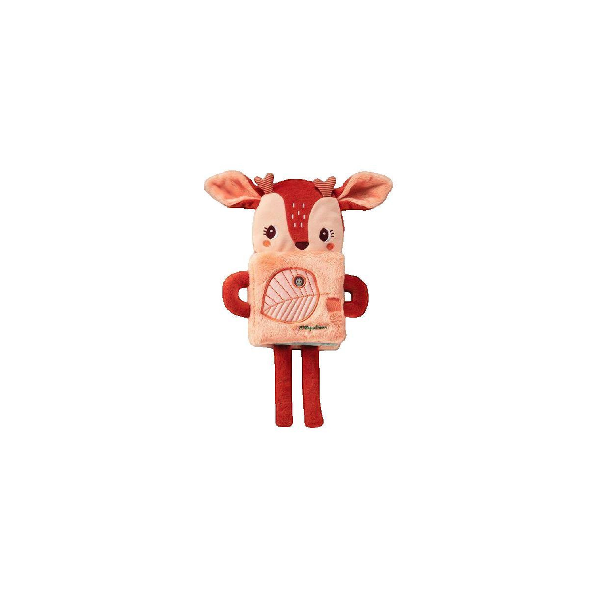 LILLIPUTIENS Doudou Lilliputiens Livre Stella multicolore