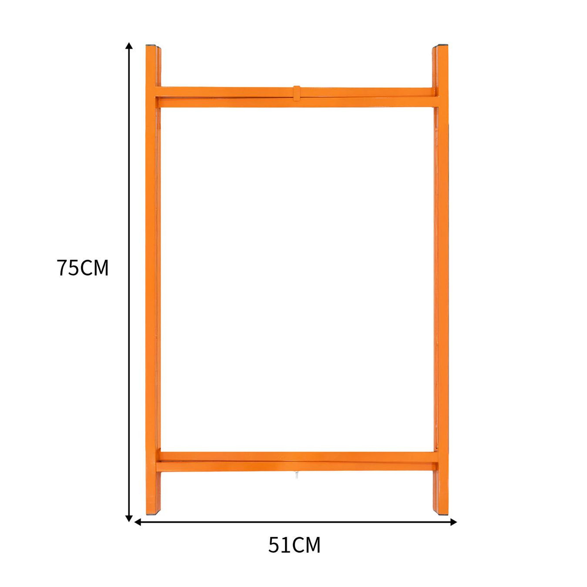 Voir la diapositive 3 : T-MECH Lot de 10 supports en x pour planches de mortier - 750 mm