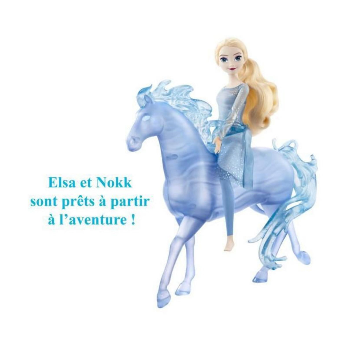 DISNEY PRINCESS Princesse Disney - Reine Des Neiges - Coffret Elsa Et Nokk - Poupées Mannequins - 3 Ans Et +