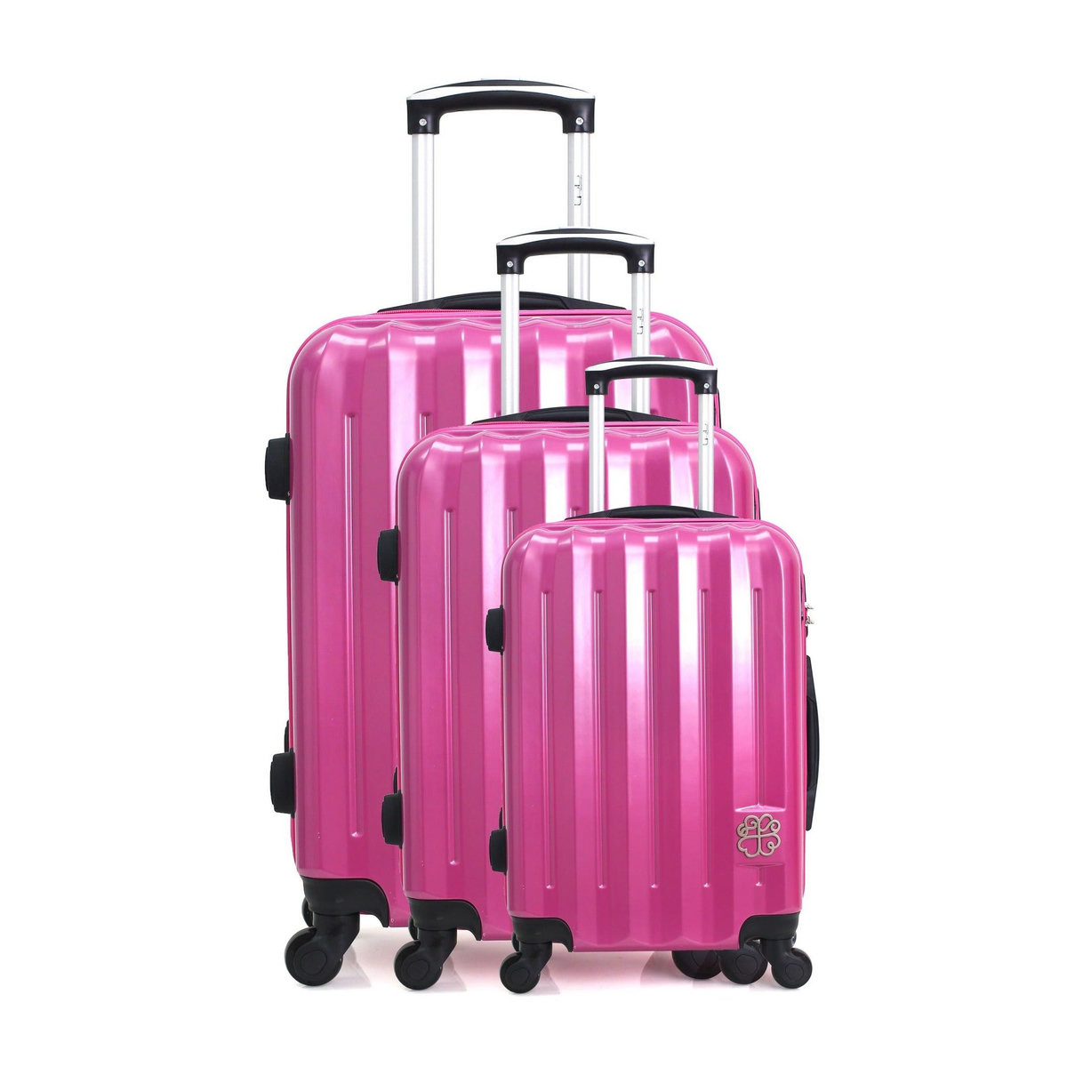 LES P'TITES BOMBES LPB LPB LUGGAGE - SET DE 3 ABS/PC ALISON 4 ROUES
