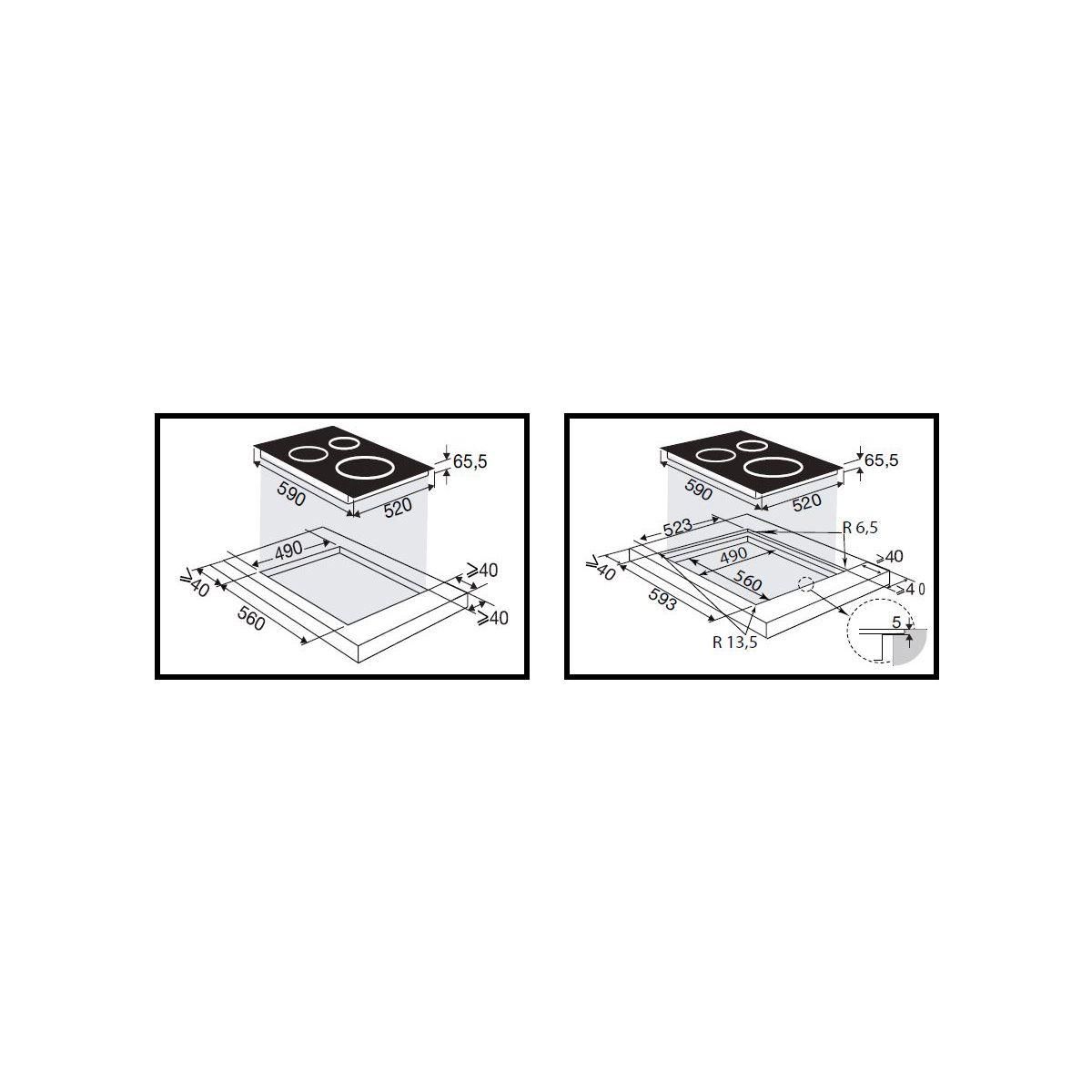 Sauter Plaque induction SPI9362B