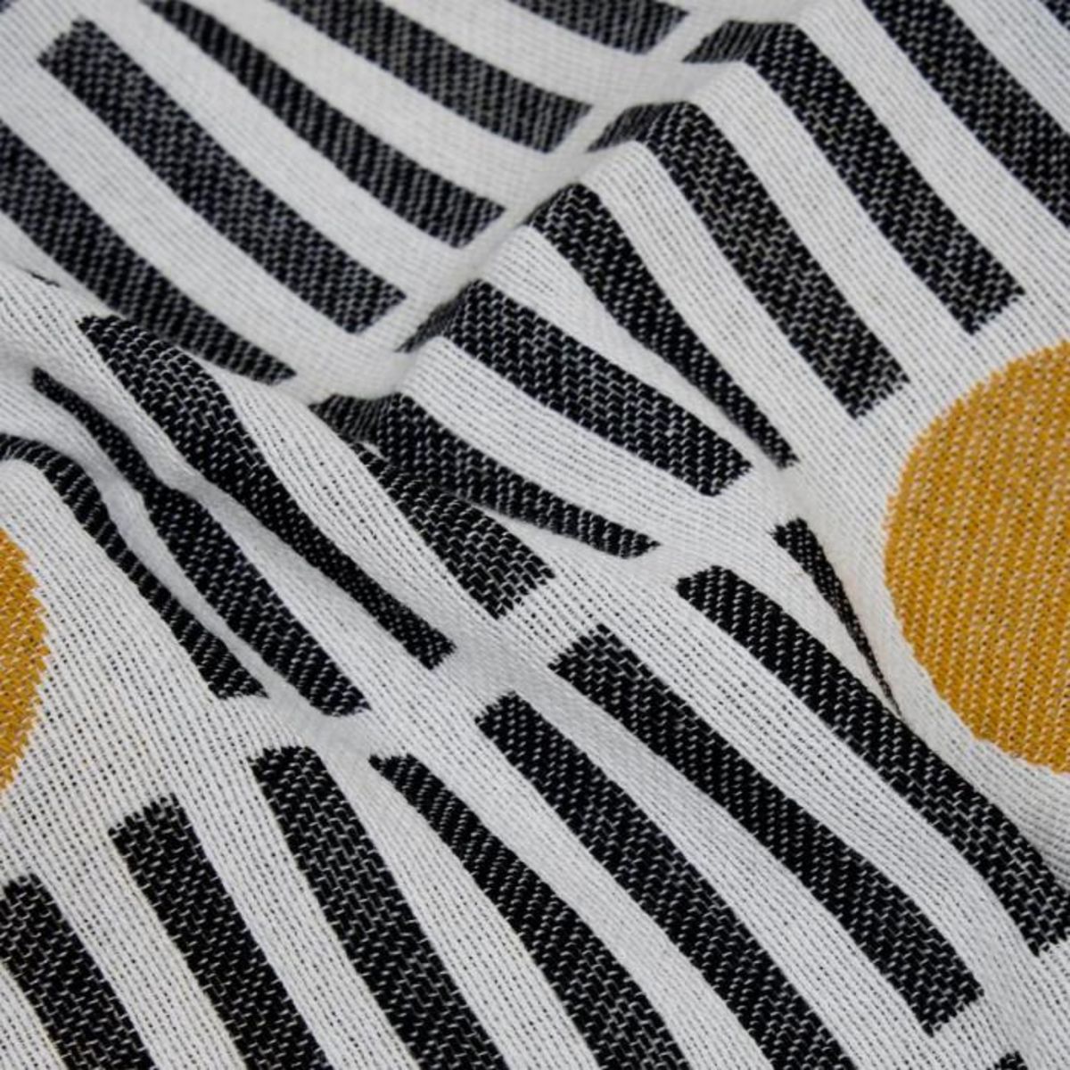 ATMOSPHERA Dessus de Lit  Kubus  220x240cm Noir & Blanc