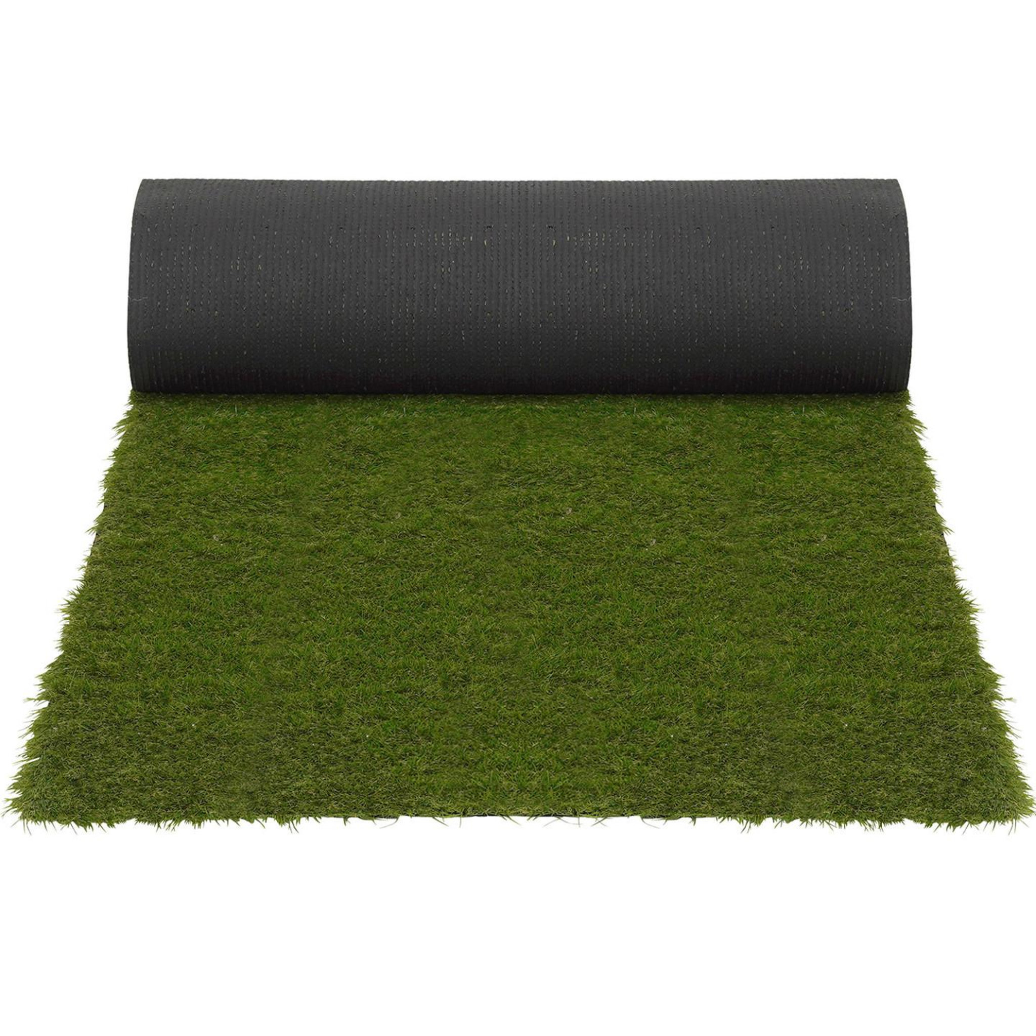 Voir la diapositive 4 : ID MARKET Gazon synthétique artificiel 1x10 M 40 mm d'épaisseur pour jardin et balcon