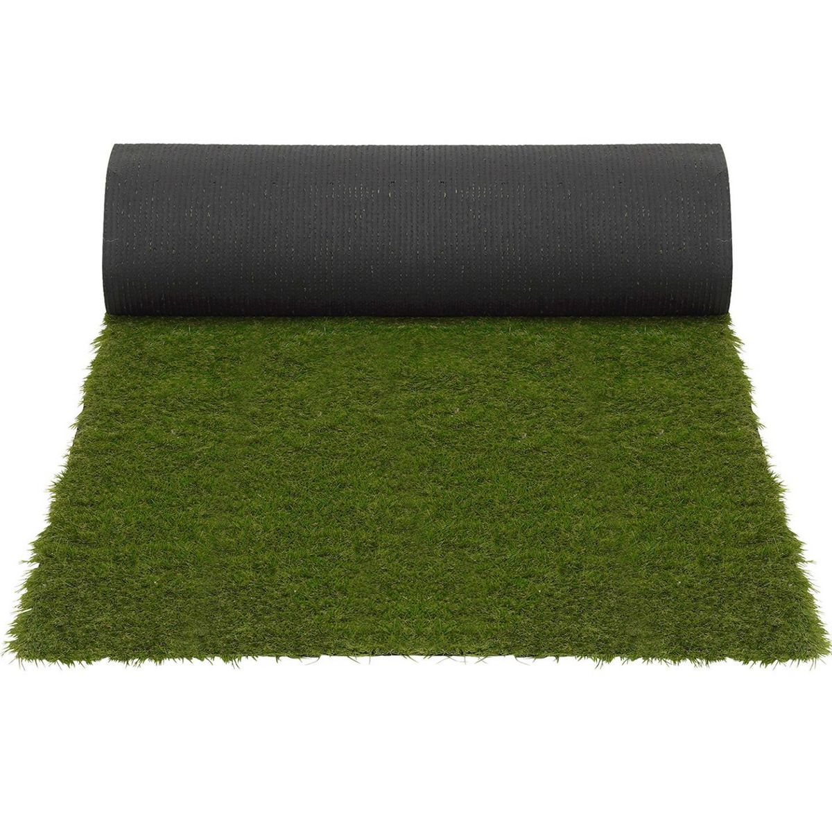 ID MARKET Gazon synthétique artificiel 1x10 M 40 mm d'épaisseur pour jardin et balcon