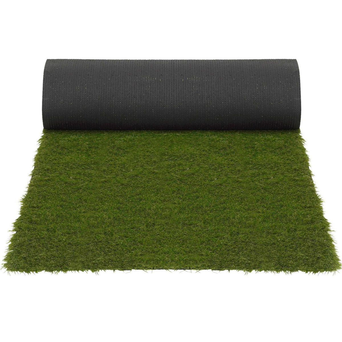 ID MARKET Gazon synthétique artificiel 1x10 M 40 mm d'épaisseur pour jardin et balcon