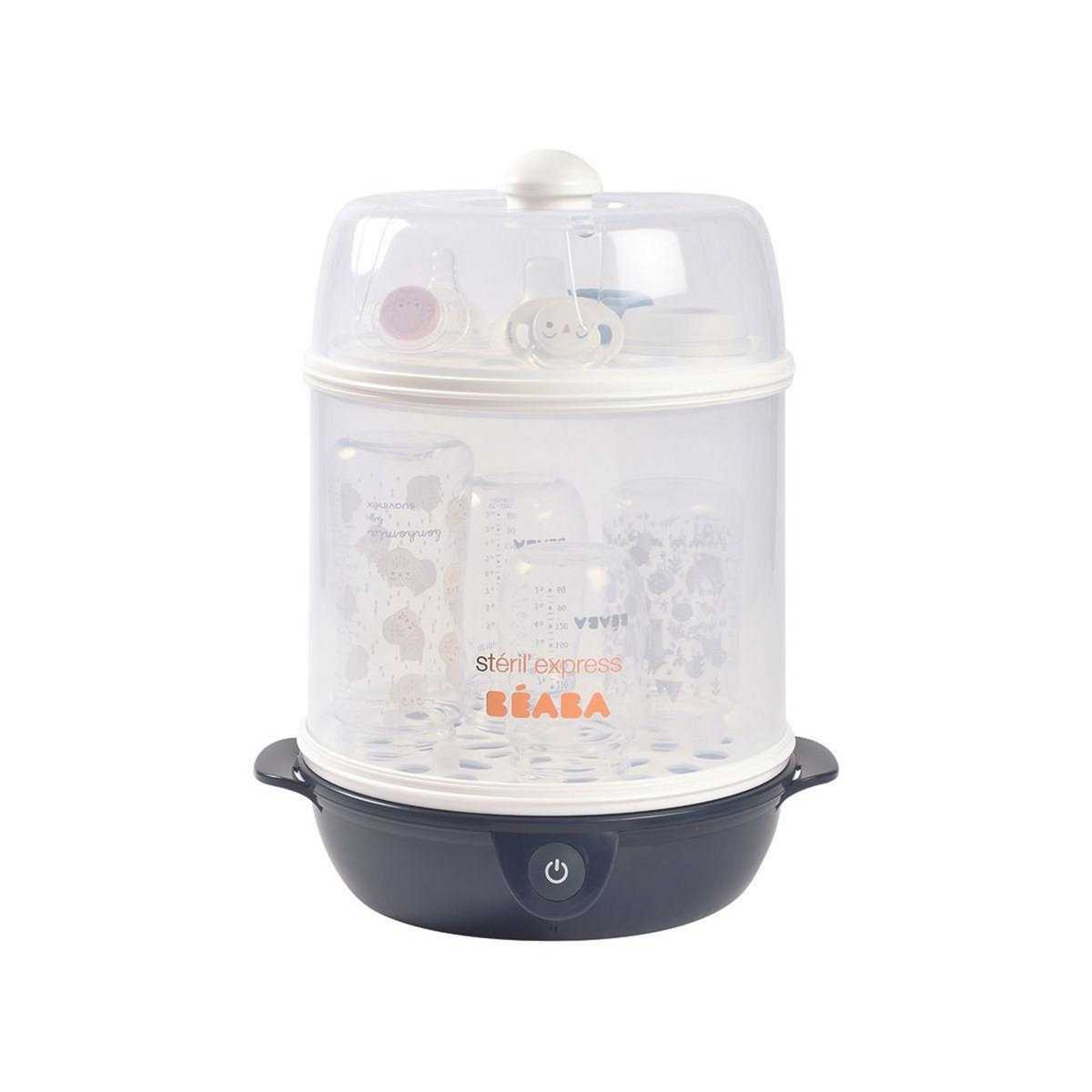BEABA Stérilisateur Steril express evolutif 2 en 1 Night Blu