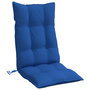 Voir la diapositive 5 : VIDAXL Coussins de chaise a dossier haut lot de 4 bleu royal