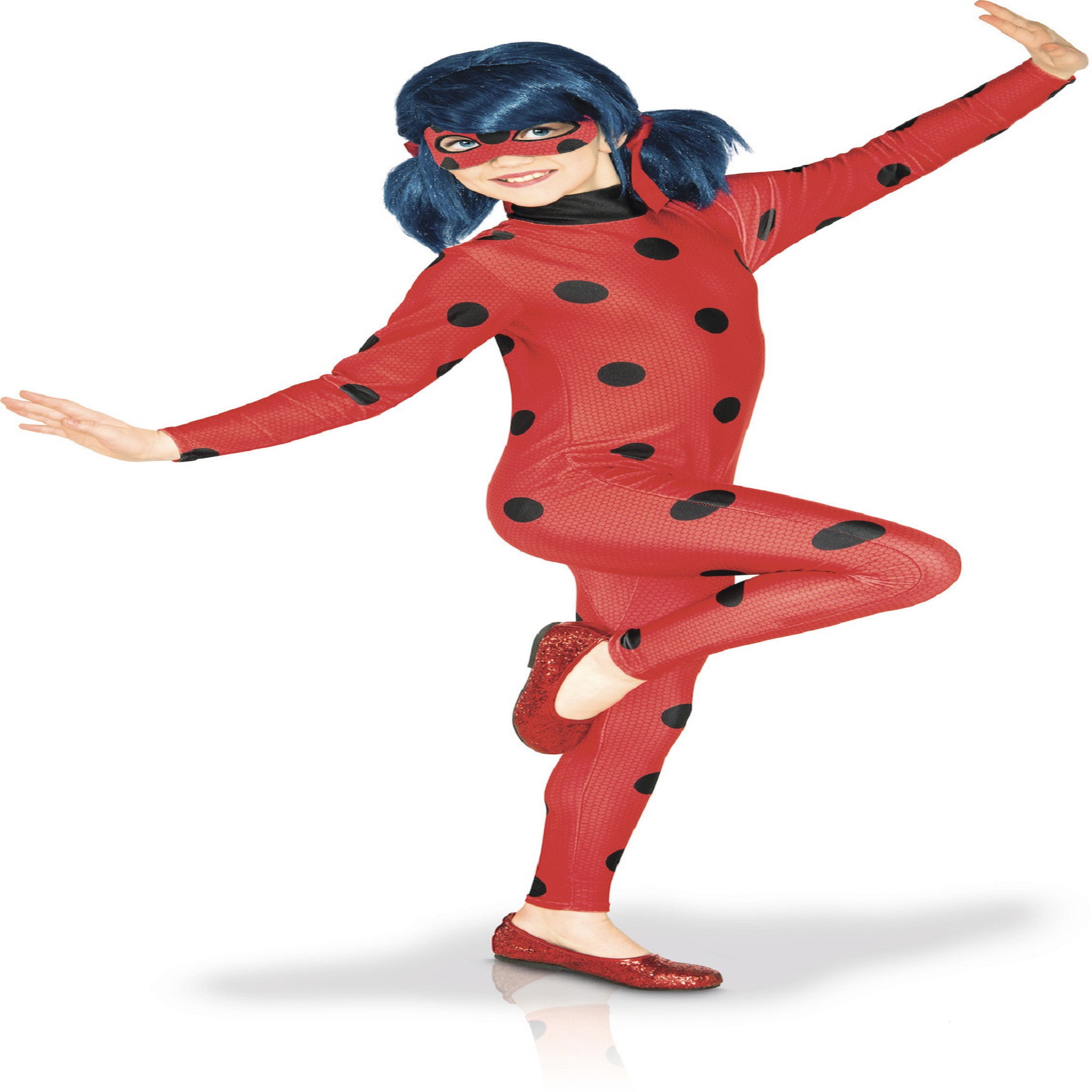 Voir la diapositive 1 : RUBIES Panoplie classique taille M 5/6ans - Ladybug Miraculous 