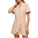 Pepe Jeans Combishort  à  otifs Femme Pepe Jeans Aide. Coloris disponibles : Orange