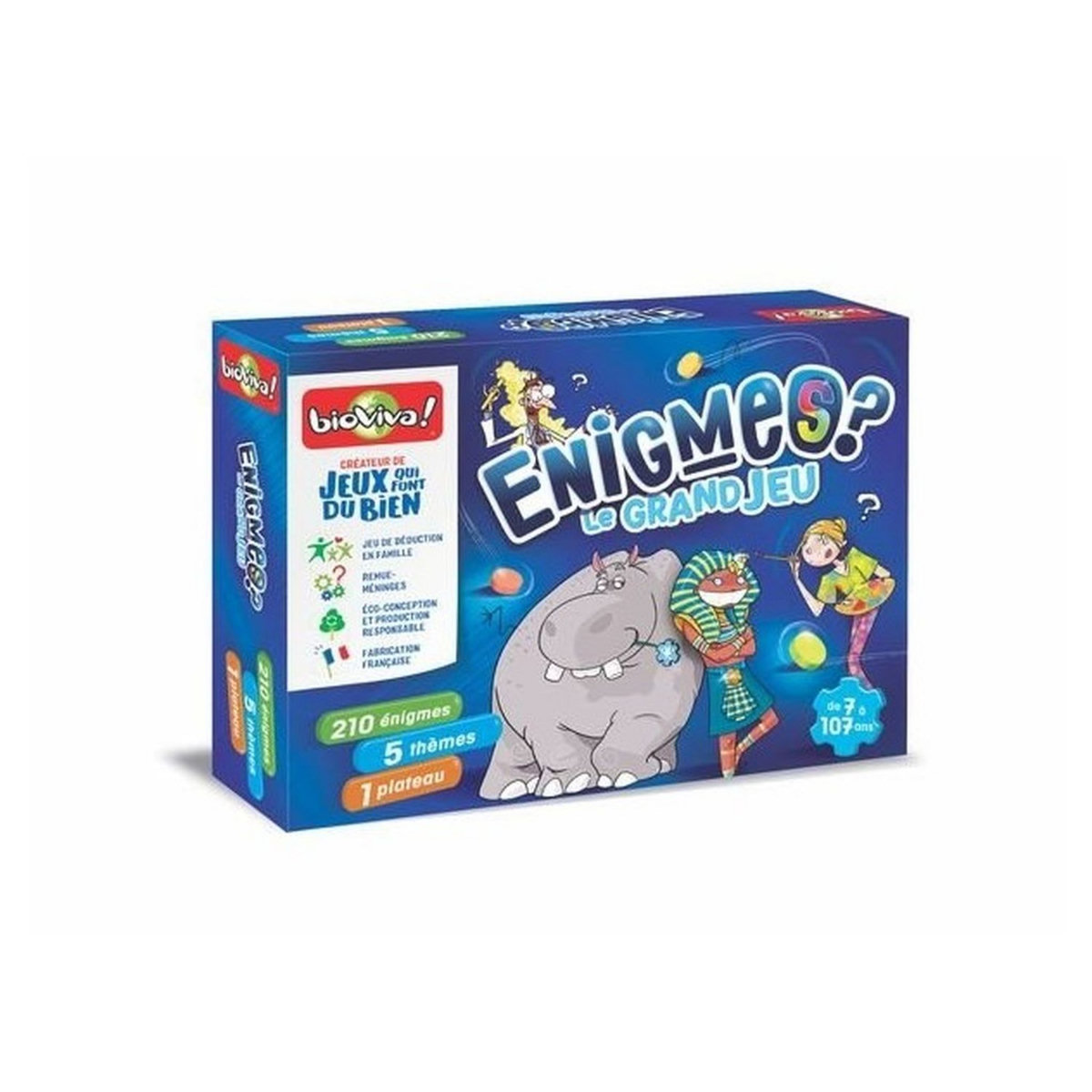 BIOVIVA Le grand jeu des énigmes 