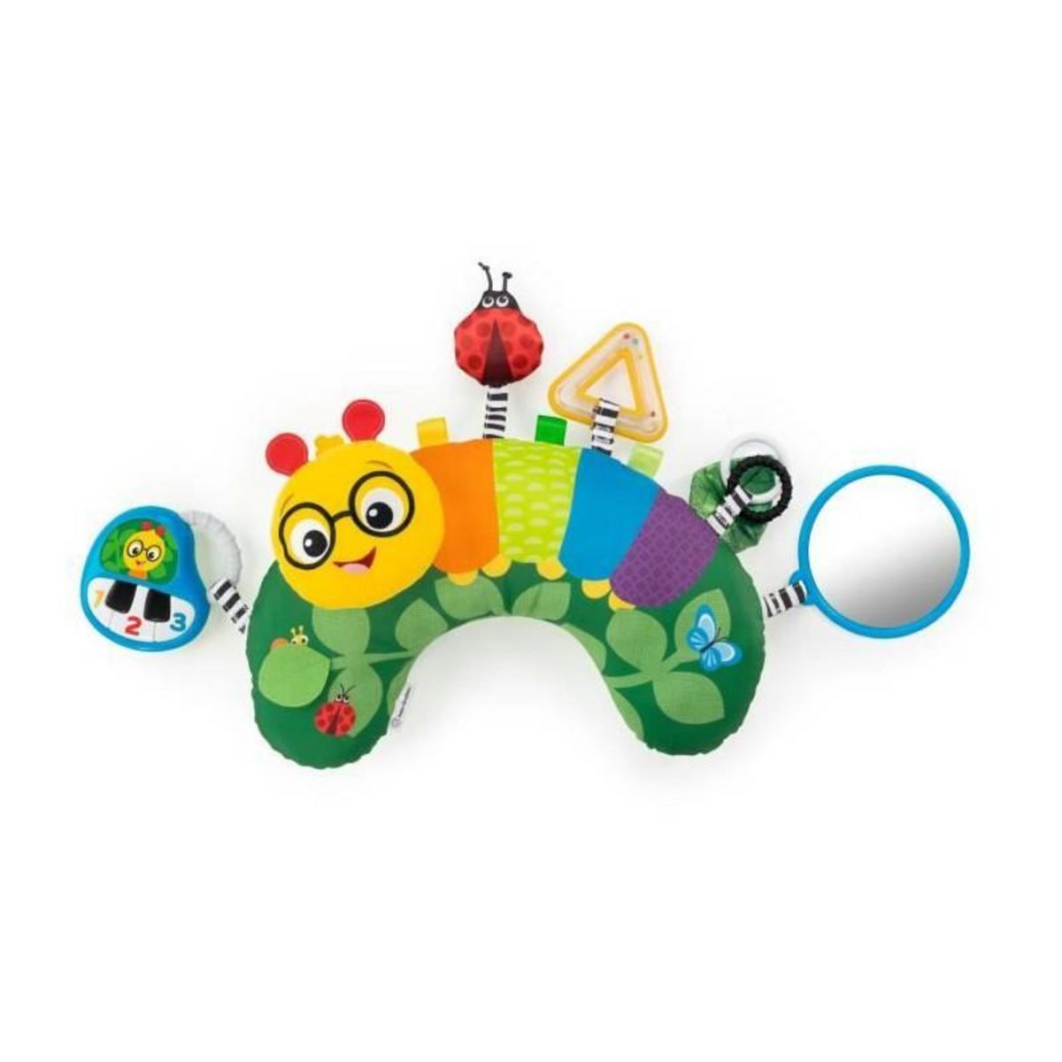BABY EINSTEIN Coussin d'activités multisensoriel pour jeux a plat ventre - BABY EINSTEIN - Cal-a-Pillow - Enfants de 0 mois et plus