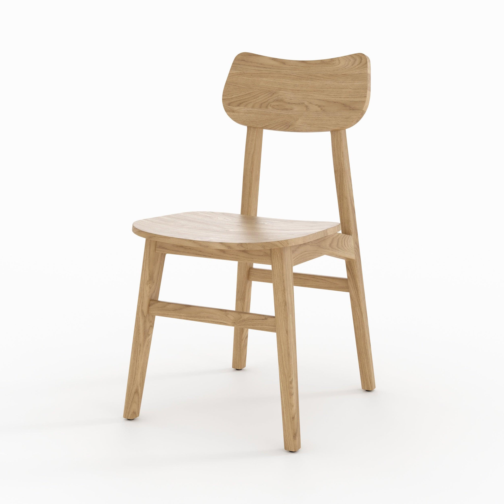 Voir la diapositive 5 : MAISON PAVANE Lot de 2 chaises en bois massif de mindi-kawi
