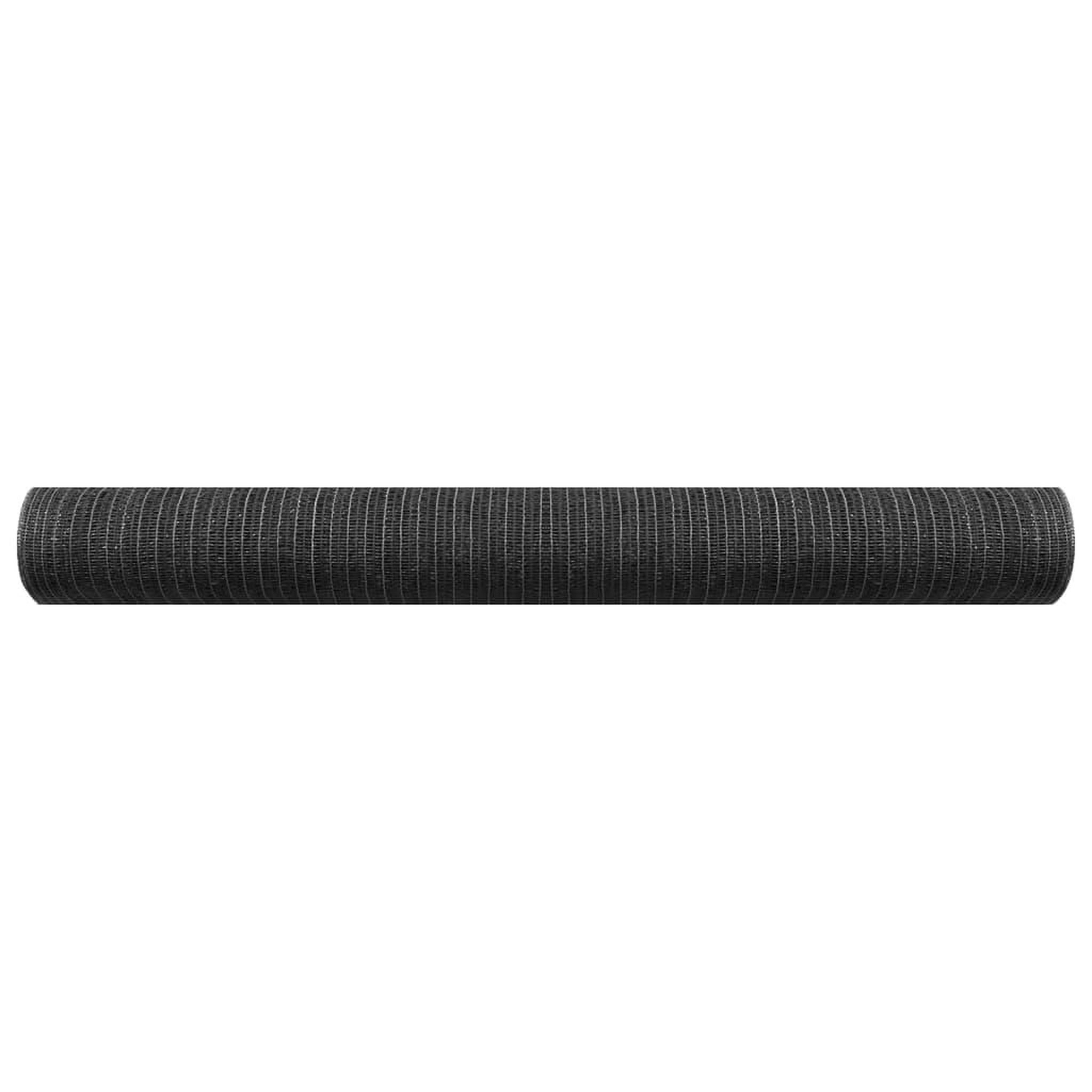 Voir la diapositive 3 : VIDAXL Filet brise-vue anthracite 1,5x10 m pehd 150 g/m^2