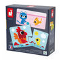 Voir la diapositive 1 : Juratoys-Janod Puzzles 2 pieces parents et bebes animaux