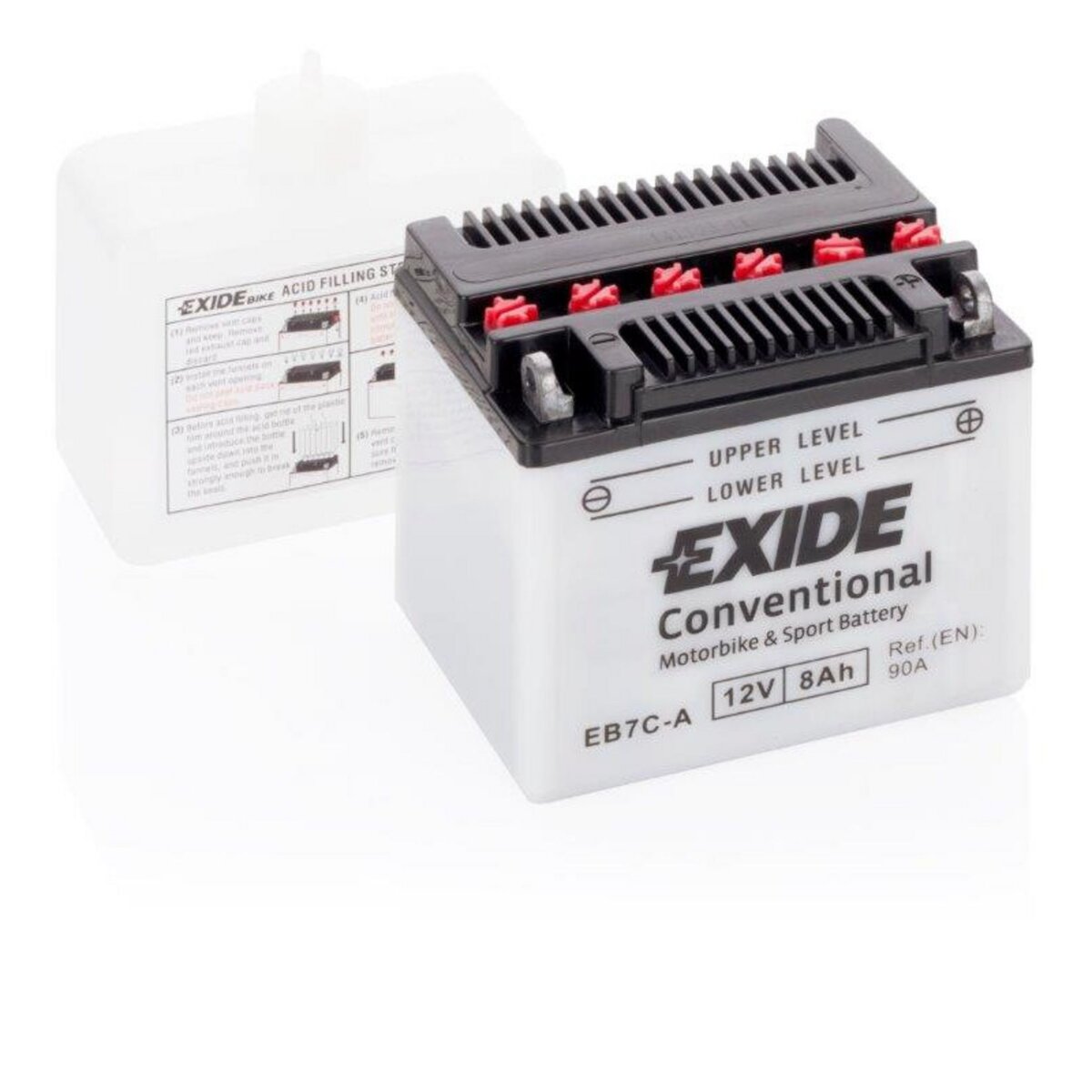 EXIDE Batterie moto Exide YB7C-A 12v 8ah 130A