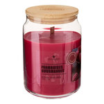 ATMOSPHERA Bougie Parfumée en Verre  Vicky  435g Framboises Gourmandes