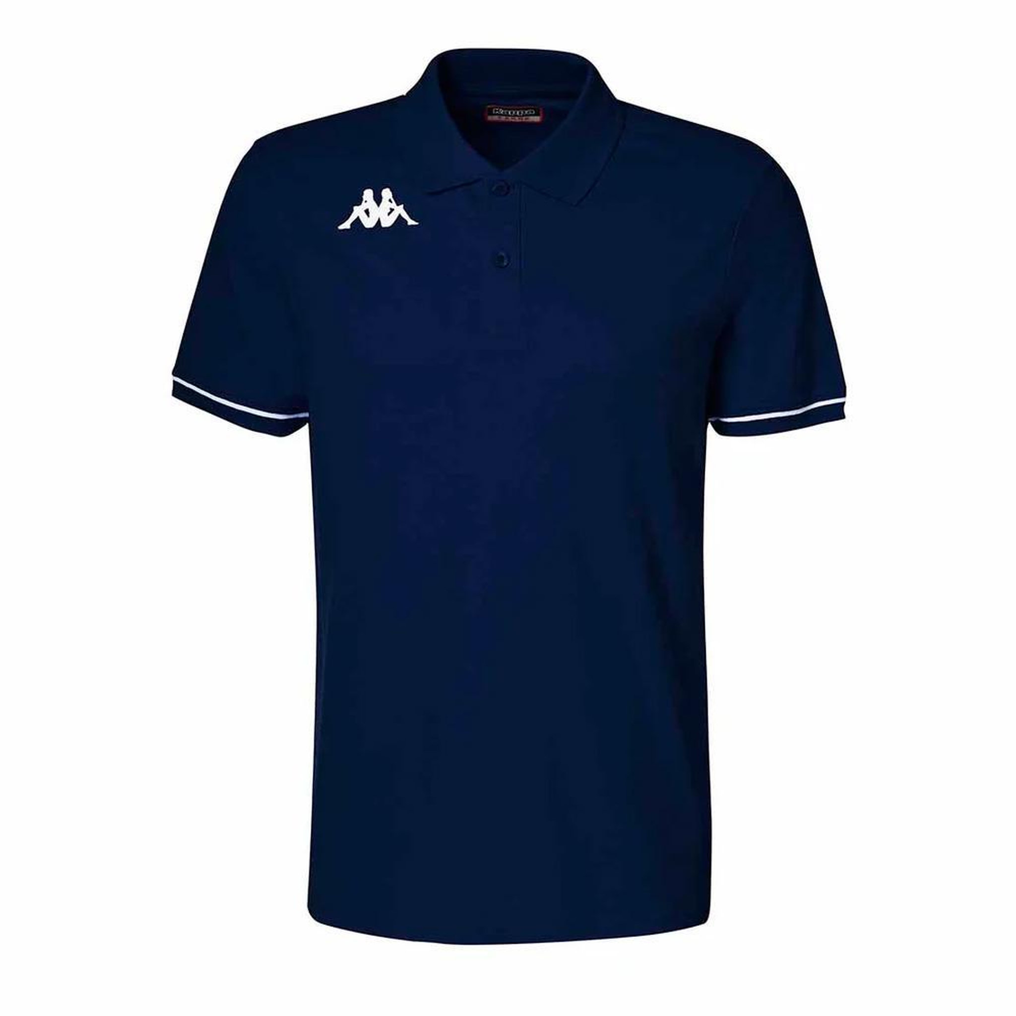 KAPPA Polo de Rugby Marine Garçon Kappa Barli. Coloris disponibles : Bleu
