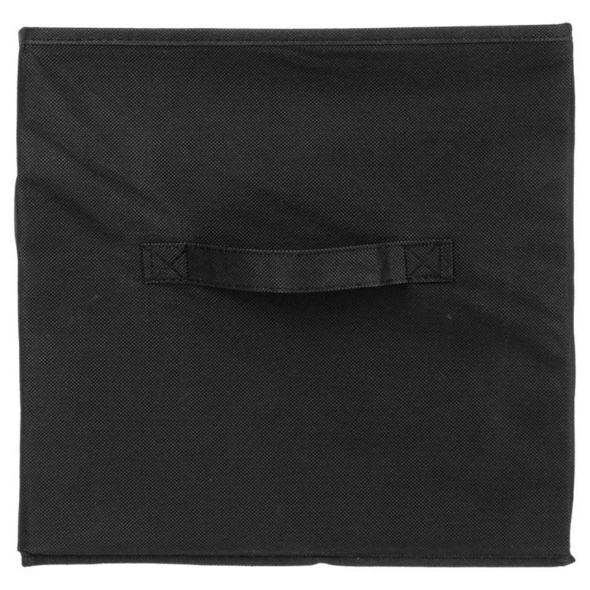  Boîte de Rangement Pliable  Basic  31x31cm Noir