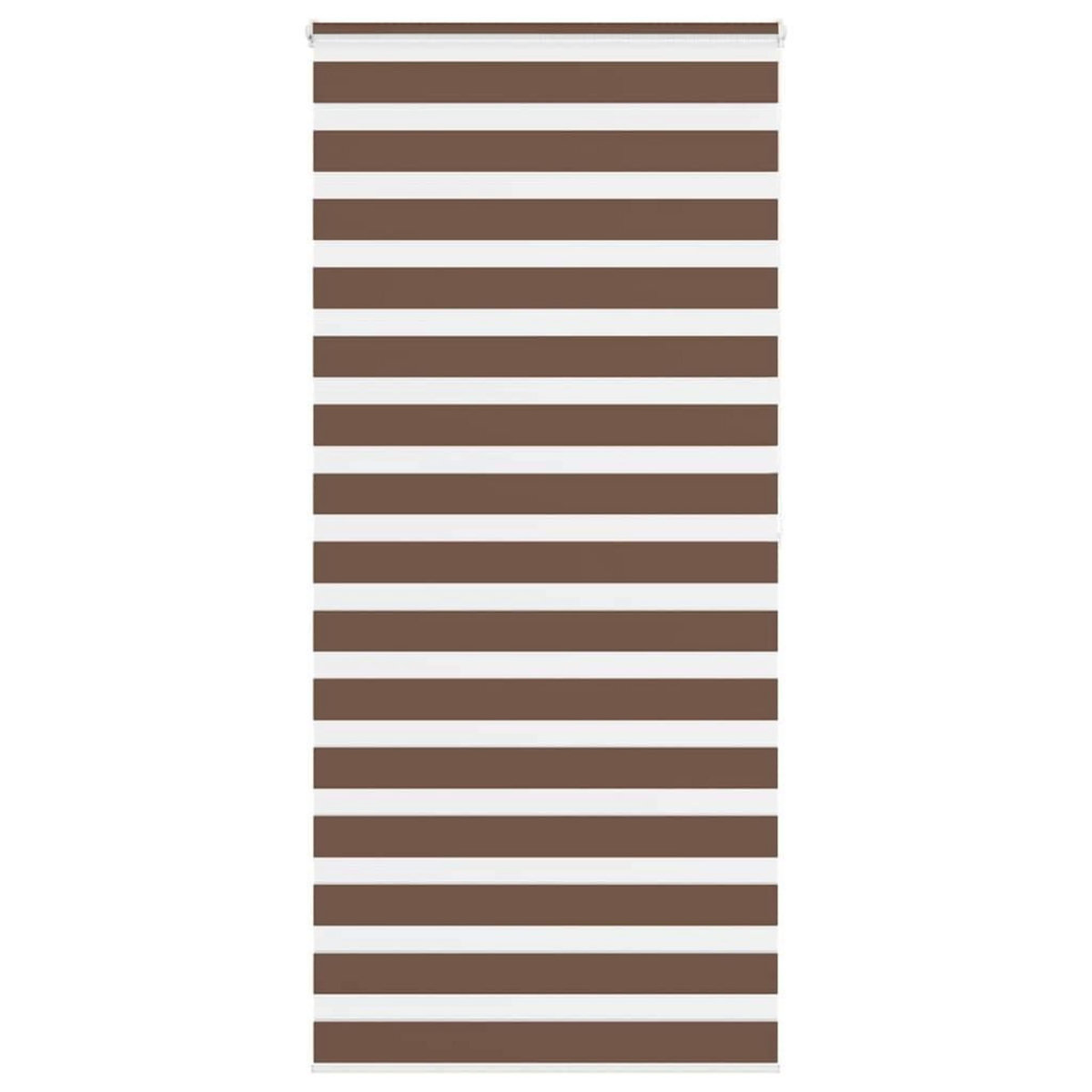 VIDAXL Store zebre marron 115x200cm largeur du tissu 110,9cm polyester
