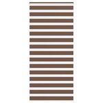 VIDAXL Store zebre marron 115x200cm largeur du tissu 110,9cm polyester