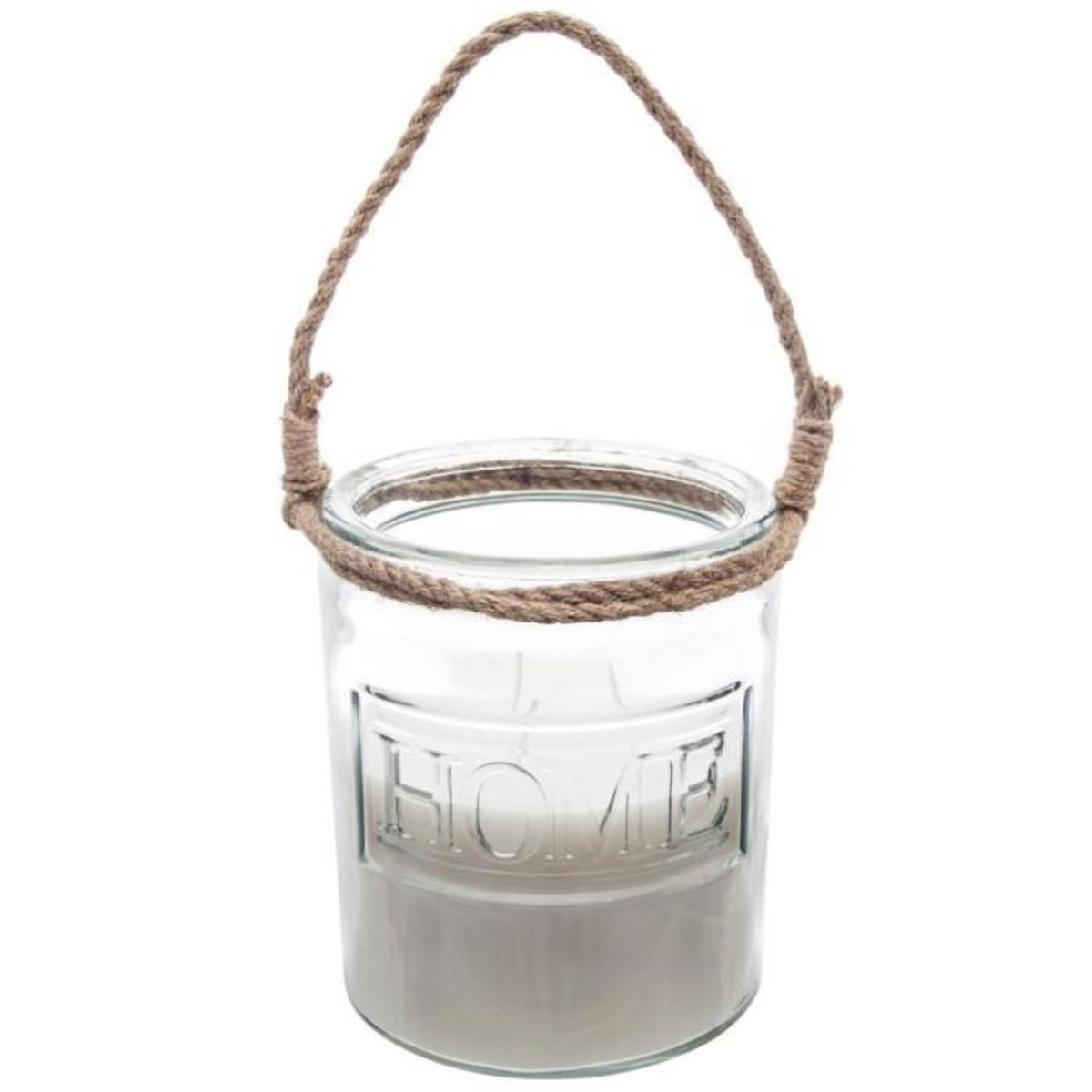 COMPTOIR DE LA BOUGIE Bougie Parfumée avec Anse  Corde  780g Vanille