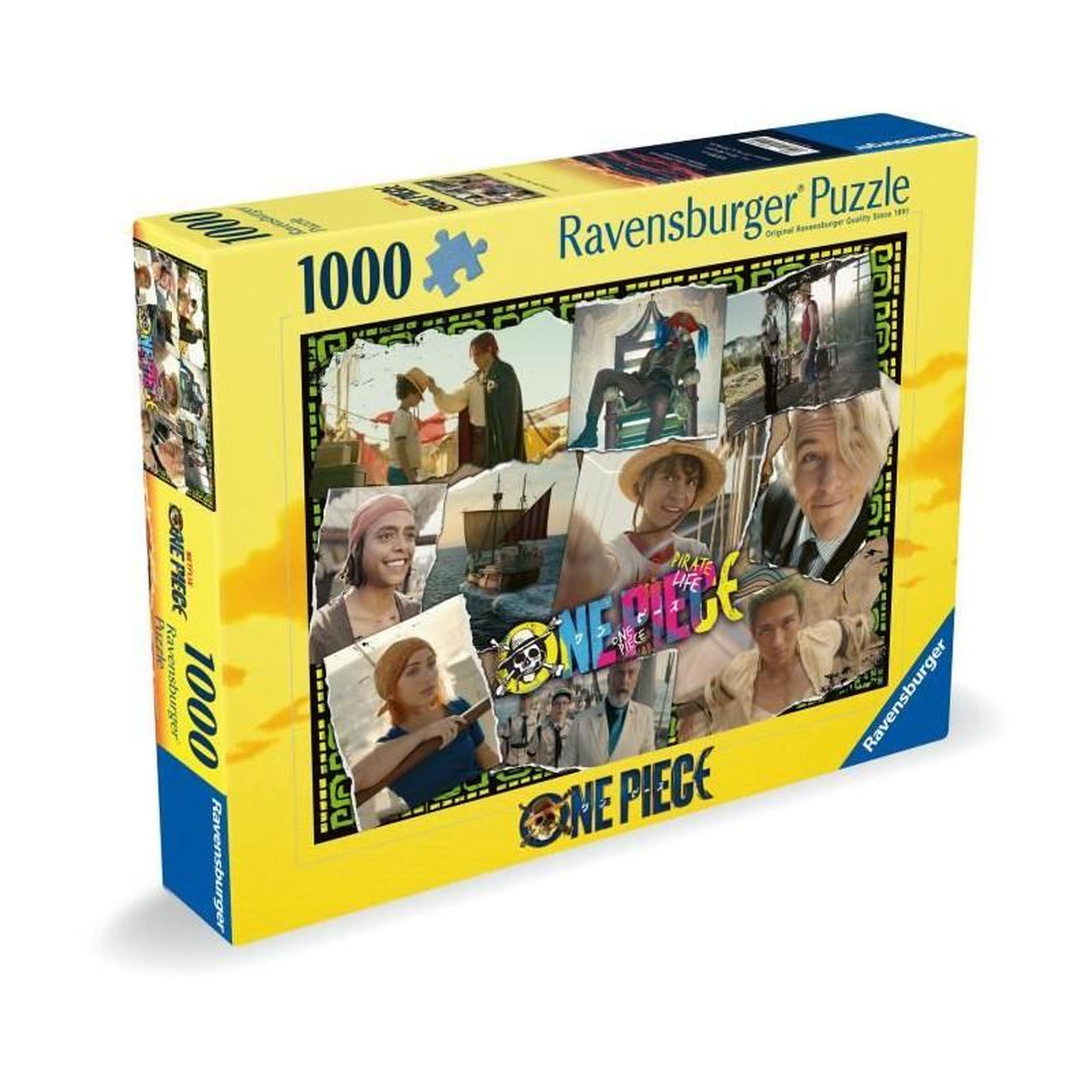 Voir la diapositive 6 : RAVENSBURGER Puzzle 1000 pièces One Piece – Puzzle adolescent/adulte – Scène aventure – Haute qualité – Ravensburger – 12001500