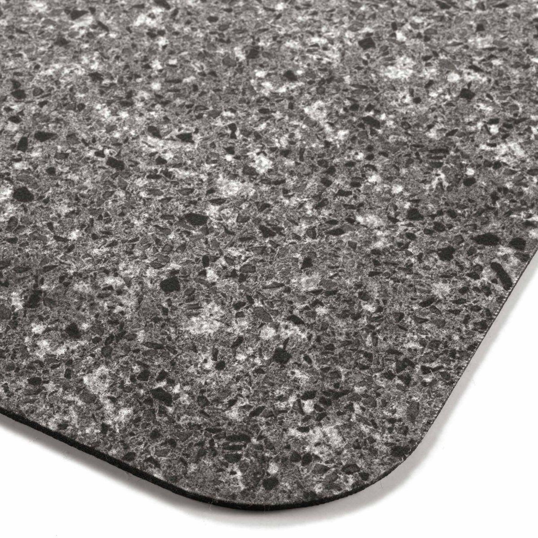Voir la diapositive 3 : Douceur d'Intérieur Tapis de bain ultra-absorbant  granite  50x80cm anthracite