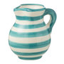 Voir la diapositive 1 : Paris Prix Pichet en Céramique  Granada Rayure  0,5L Bleu Aqua