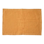 SECRET DE GOURMET Set de Table en Lin  Elina  30x45cm Jaune