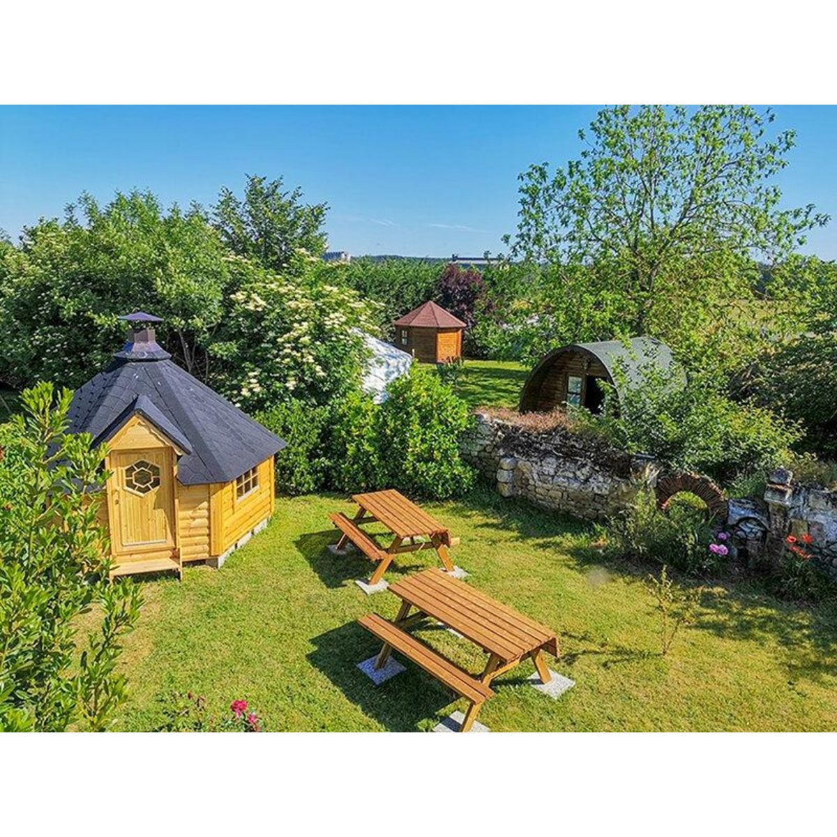 Smartbox 3 jours insolites en famille : yourte ou kota finlandais près des châteaux de la Loire - Coffret Cadeau Séjour