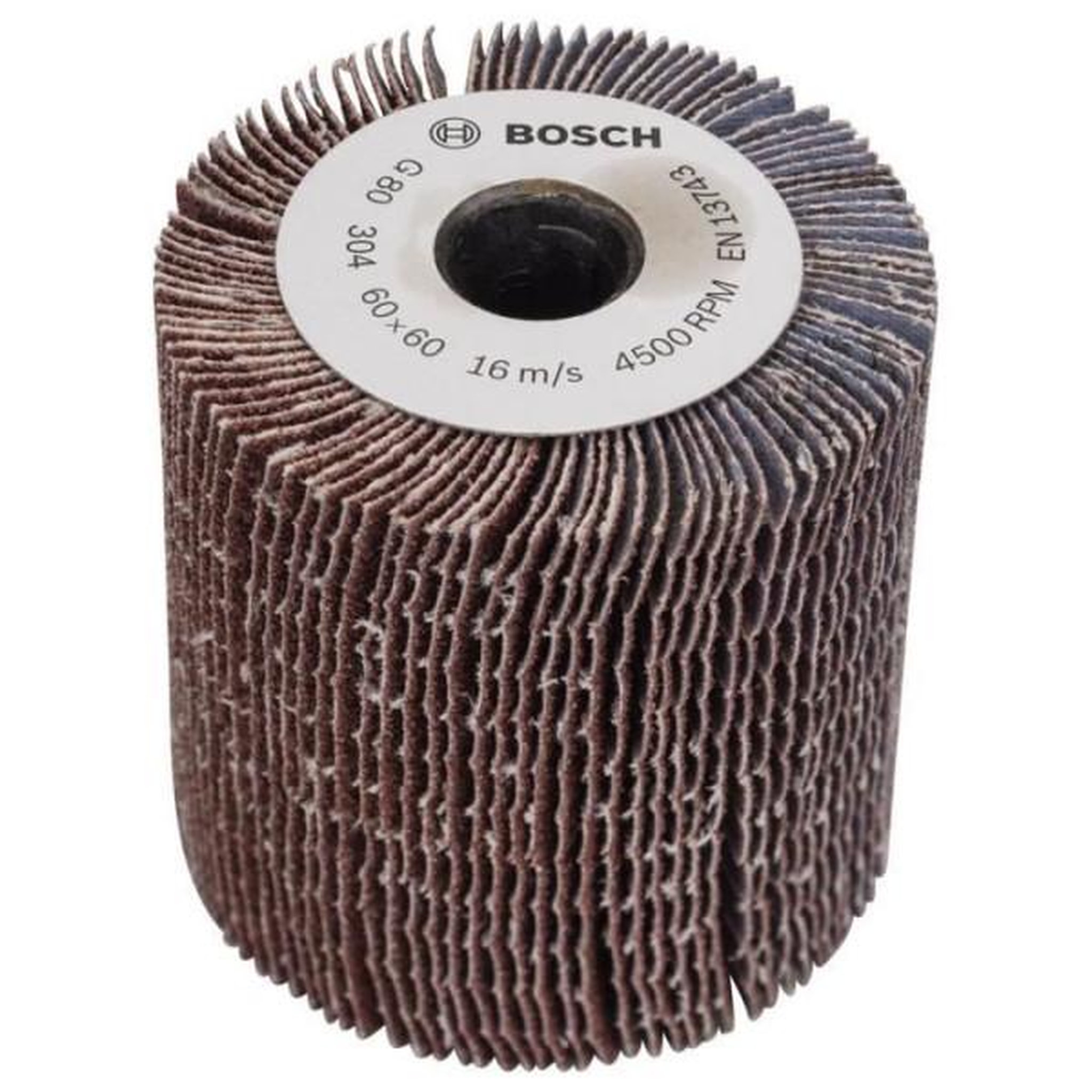 BOSCH Rouleau a lamelles surface courbe grain 80 - bosch - prr / texoro - poncer - bois, métal et matiere synthétique