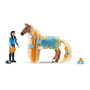 Voir la diapositive 2 : Schleich Starter Set Kim & Caramelo - Sofia's Beauties 