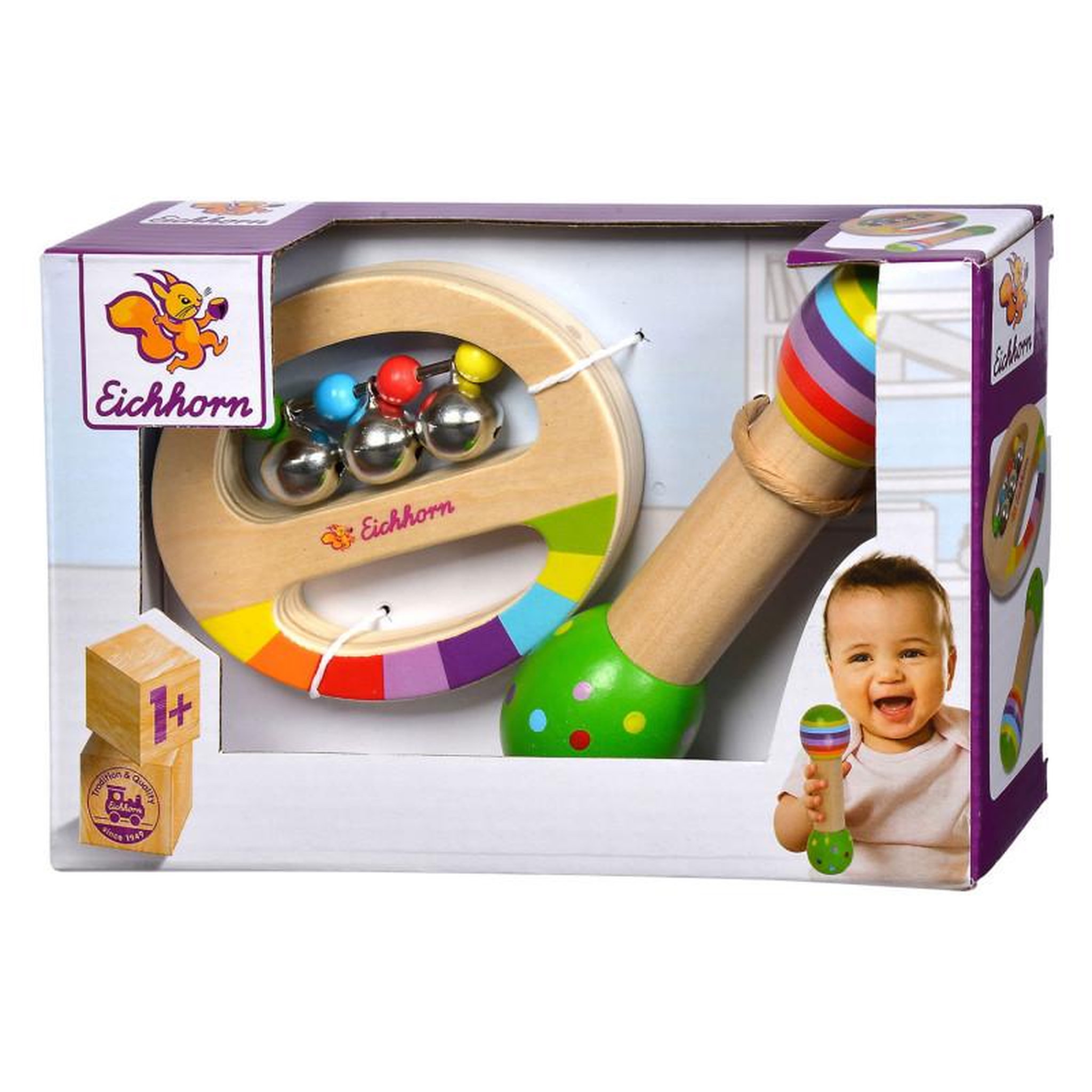 Voir la diapositive 2 : Eichhorn Eichhorn Wooden Set, Of 100003486