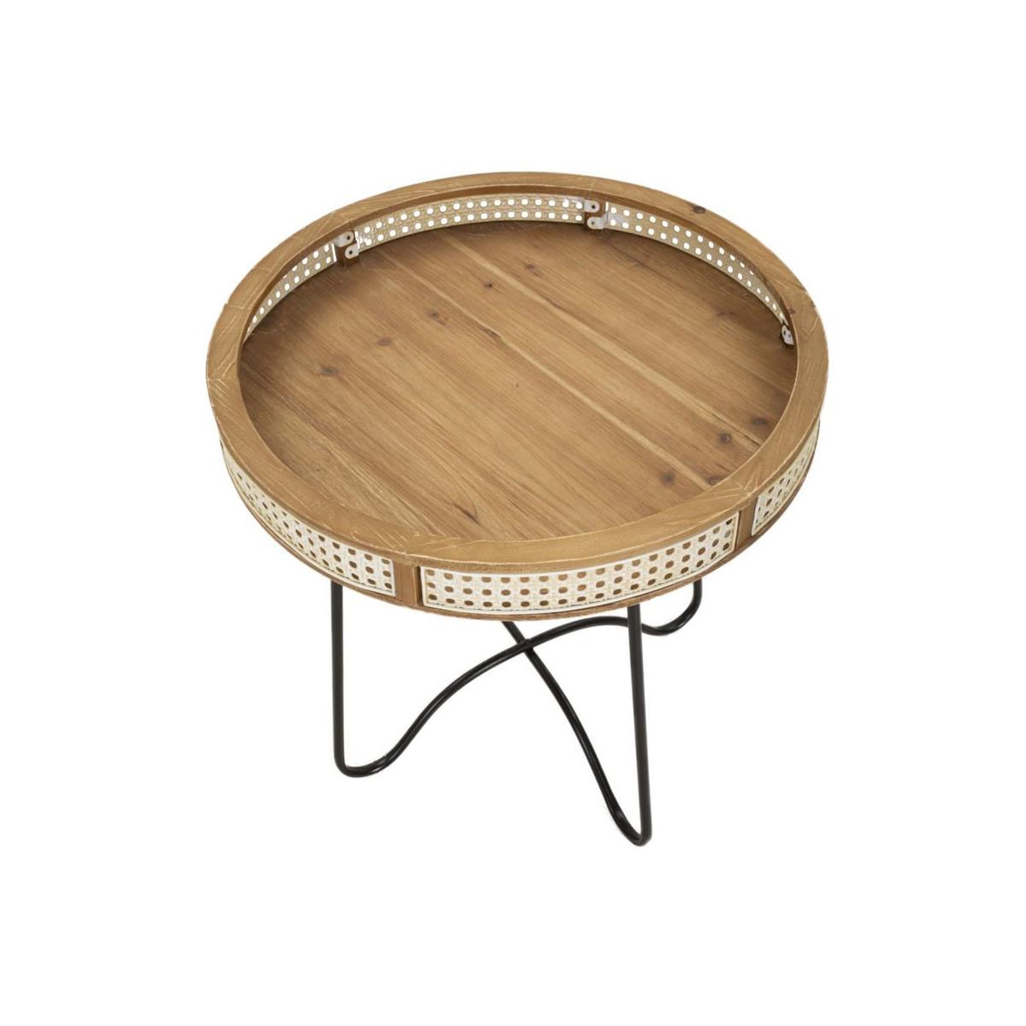 Voir la diapositive 2 : Paris Prix Table basse design  fuji  60cm naturel