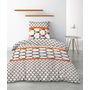 Voir la diapositive 2 : Les Ateliers du Linge Parure Housse De Couette 2pcs 140x200cm 100%microfibre 60gsm Arrow