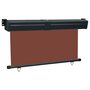 Voir la diapositive 3 : VIDAXL Auvent lateral de balcon 145x250 cm Marron