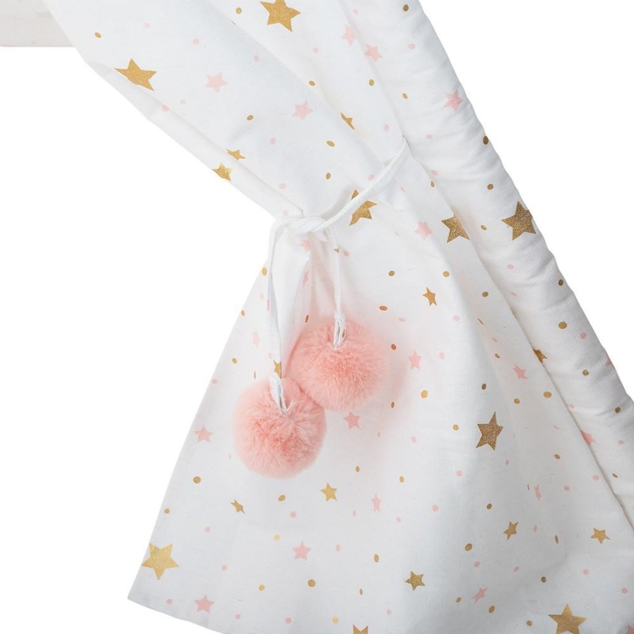 Voir la diapositive 3 : ATMOSPHERA Tipi déco pour enfant h160cm blanc or