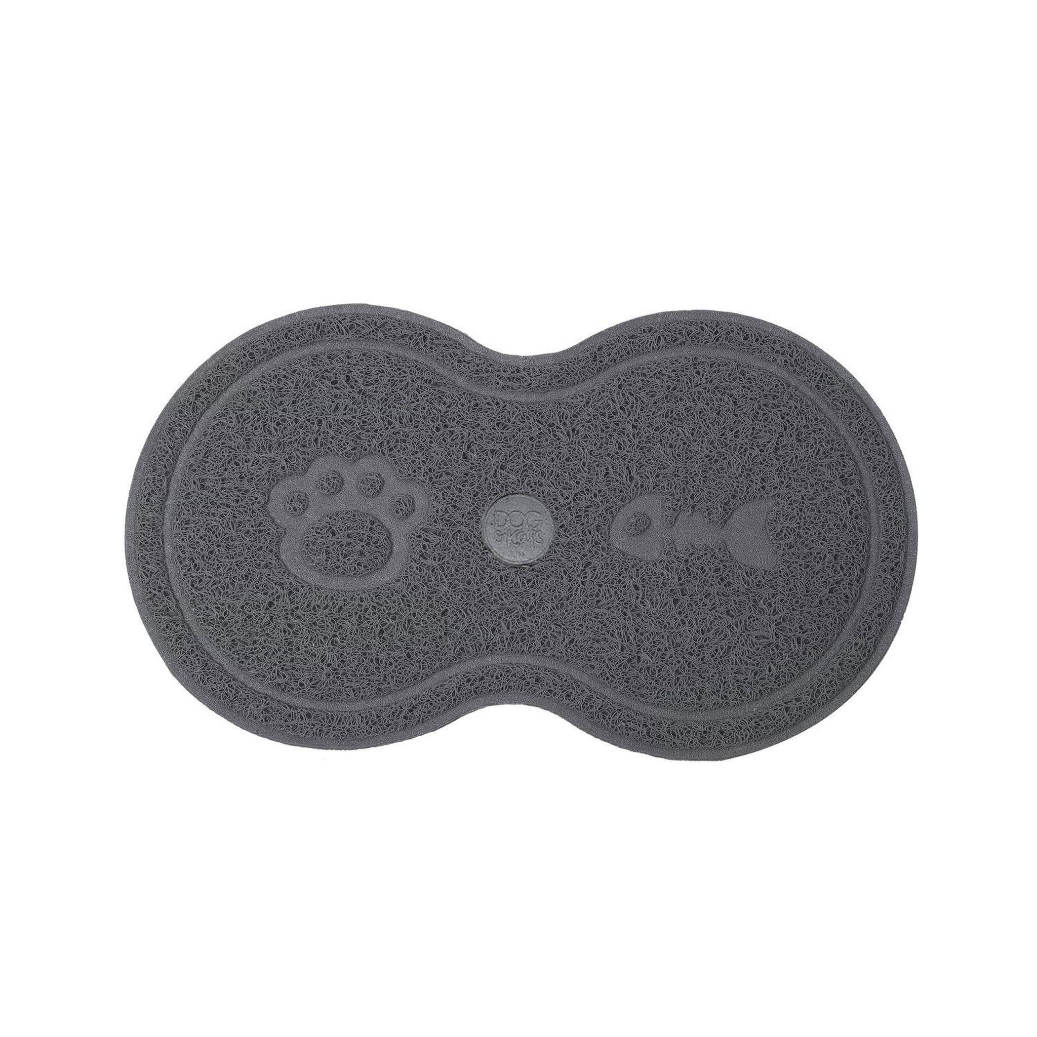 FORNORD Tapis de gamelle antidérapant et anti-poussière maya - gris foncé