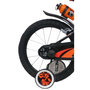 Voir la diapositive 2 : Vélo enfant - Modèle 16'' Street Art  pour enfant de 105/120 cm avec stabilisateurs à molettes - Plaque décorative avant - Porte bidon - 2 freins