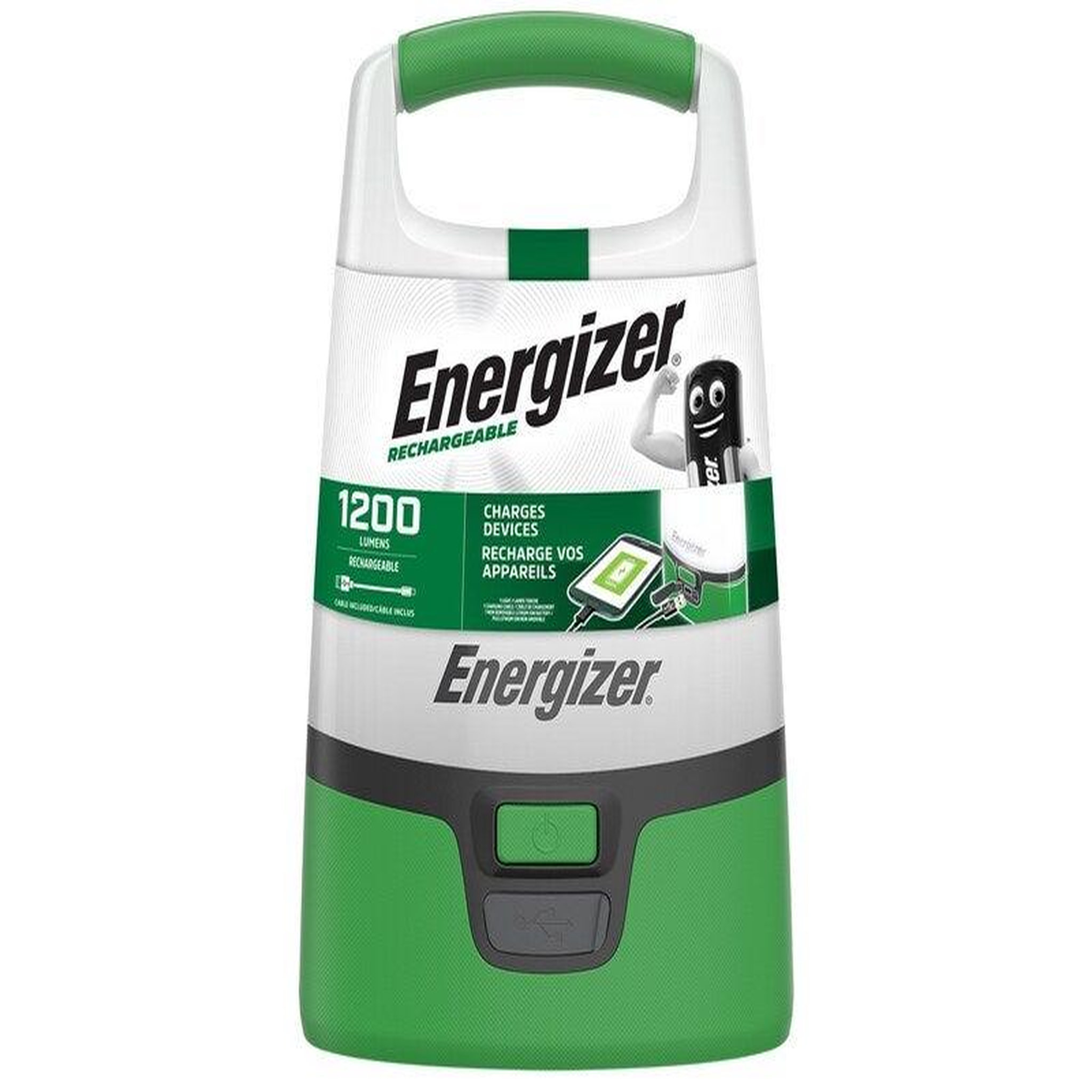 Energizer Lanterne Rechargeable USB avec fonction Power Bank Energizer
