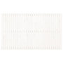 Voir la diapositive 4 : VIDAXL Tete de lit murale Blanc 185x3x110 cm Bois massif de pin